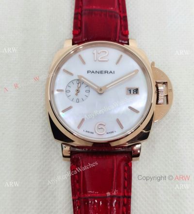 Clone Panerai Luminor Due PAM01280 Watch 38mm Rose Gold